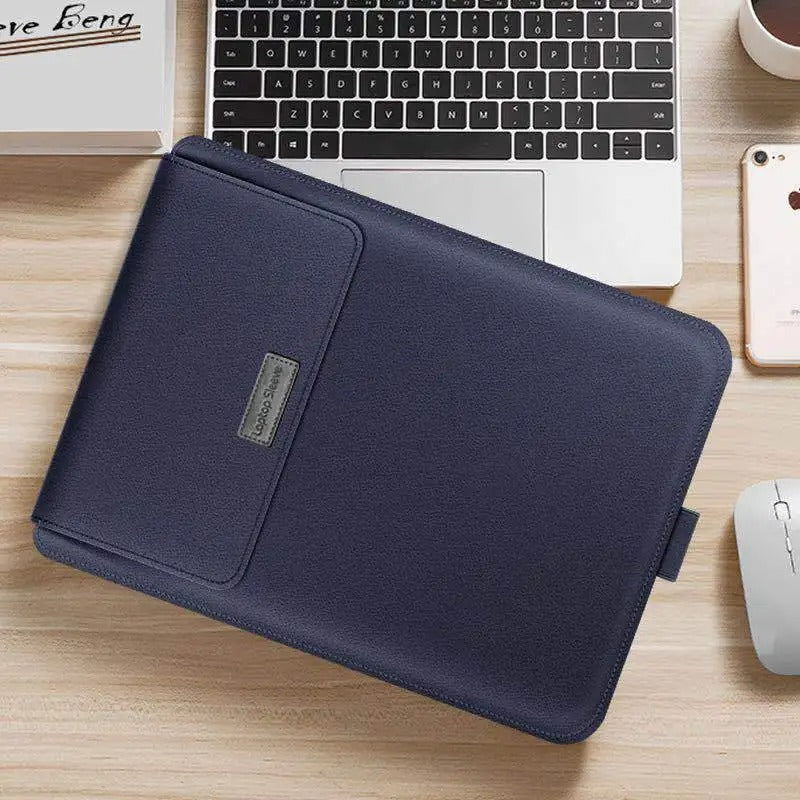 4-in-1 Laptop Sleeve - Slim Protective Case with Stand Function