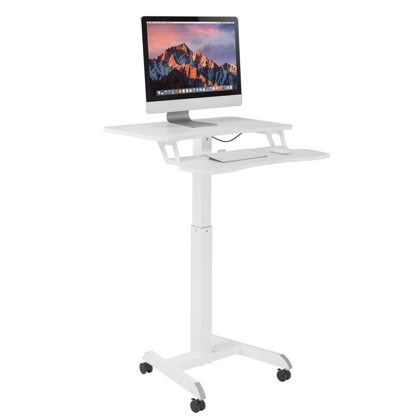 Ergonomic Adjustable Standing Workstation for Home and Office Use