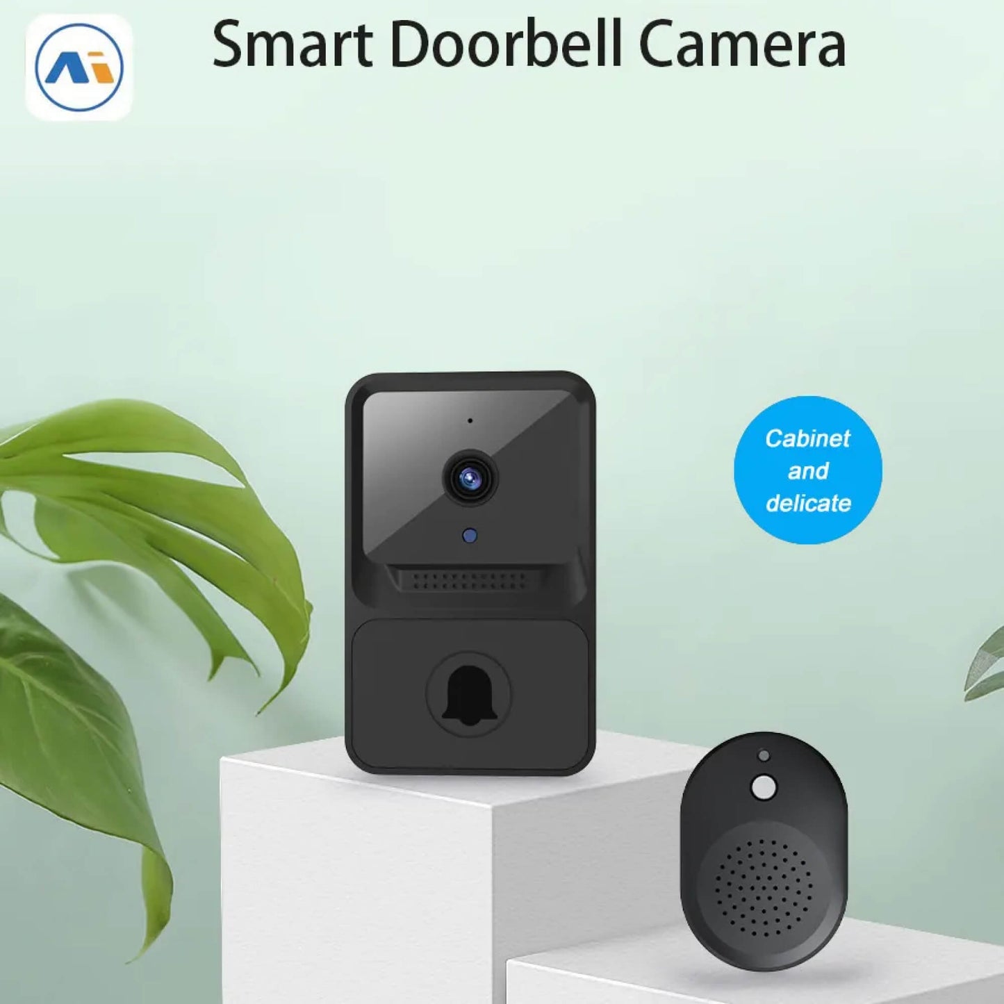 Video Door Bells Wireless Chime With Top Rated Camera Microphone Speaker