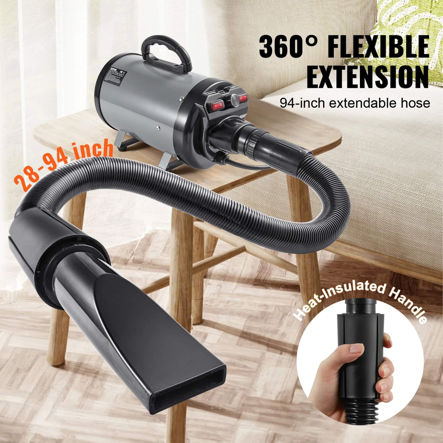 Dog Hair Dryer Grooming Blaster Blower