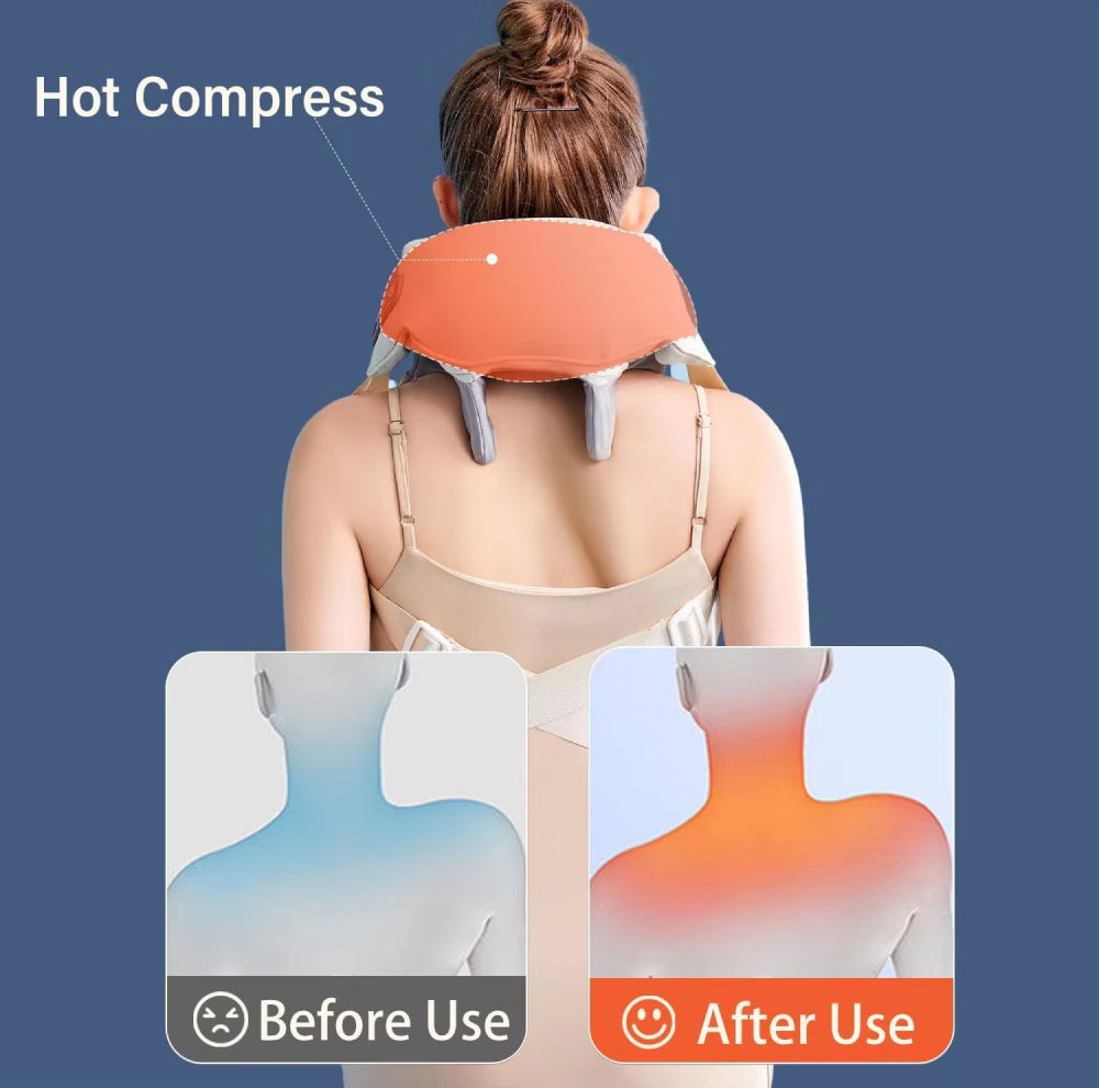 Electric Neck and Back Massager - Comprehensive Massage Solution