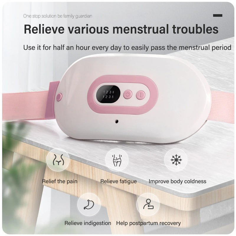 Menstrual Belt Period Cramp Relief Massager