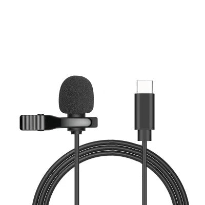 3.5mm Jack or USB Wired Mini Microphone - Profesional Mic for Laptops and Conferences