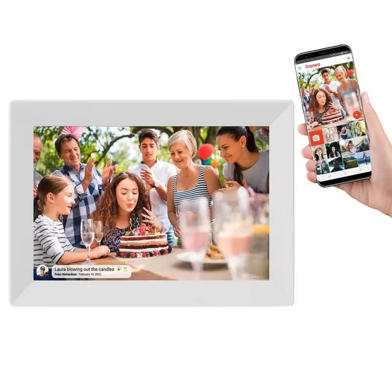 Touchscreen Large Digital Photo Frame for Memories