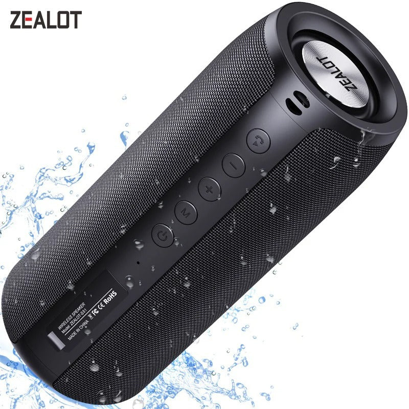 Powerful Mini Bluetooth Speaker - Compact 360° Wireless Waterproof Loudspeaker