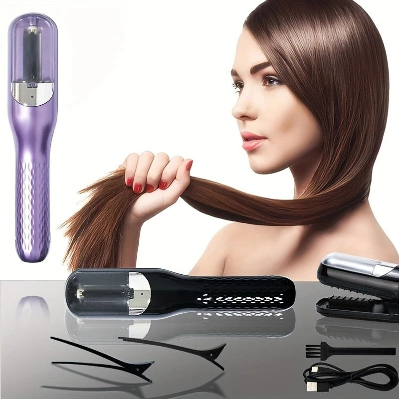 Professional Hair Straightener & Split-End Trimmer Machine  - Precision Hair Care Tool