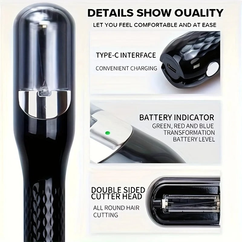 Professional Hair Straightener & Split-End Trimmer Machine  - Precision Hair Care Tool