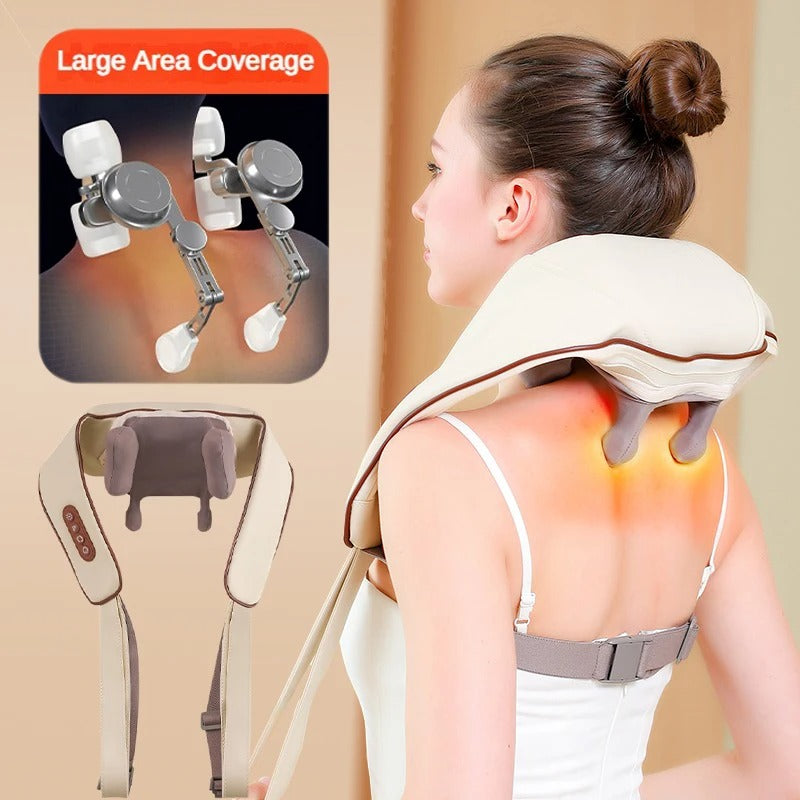 Electric Neck and Back Massager - Comprehensive Massage Solution