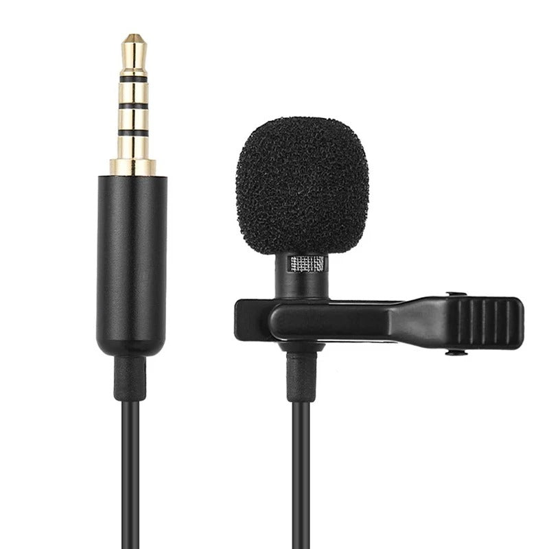 3.5mm Jack or USB Wired Mini Microphone - Profesional Mic for Laptops and Conferences