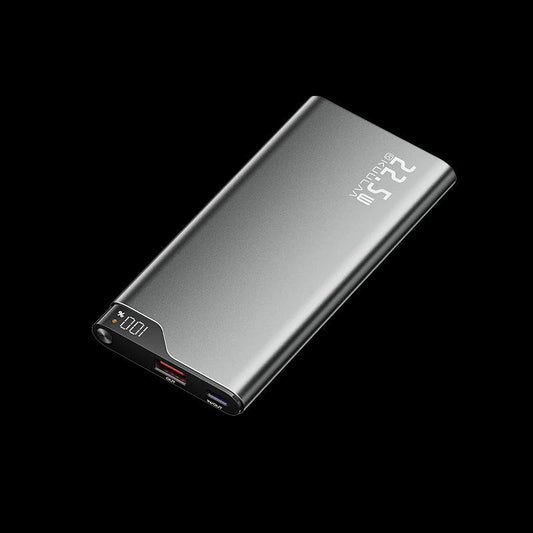 All-in-One Power Bank with 4 Built-In Cables - 10000mAh Portable Fast Charger