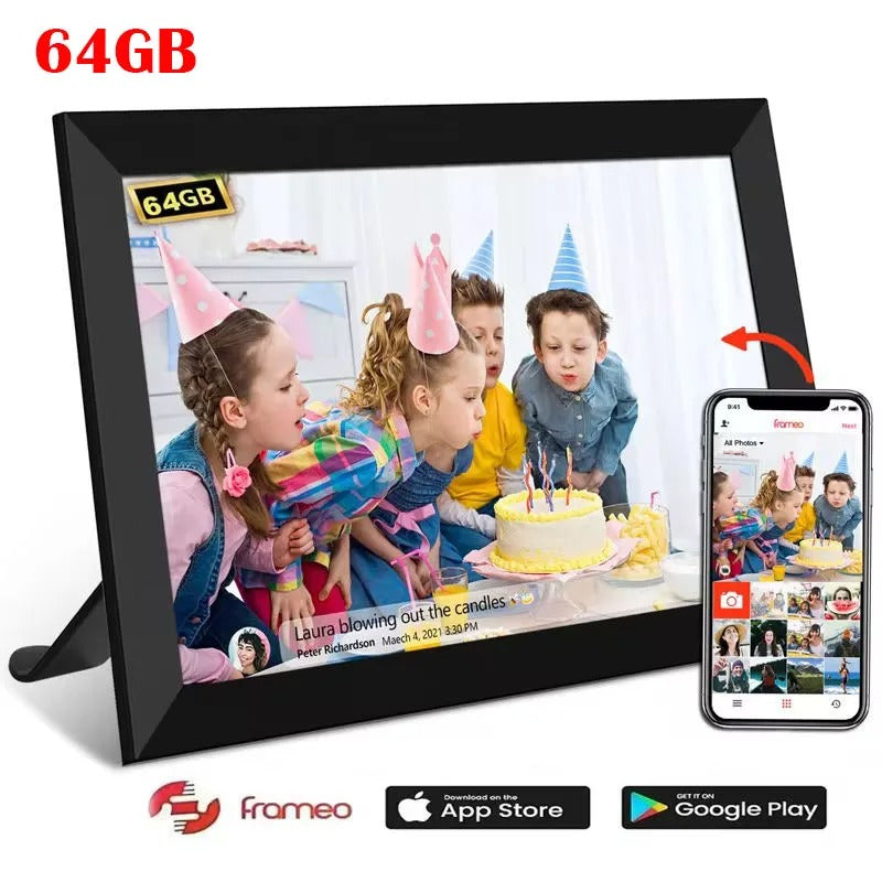 Touchscreen Large Digital Photo Frame for Memories