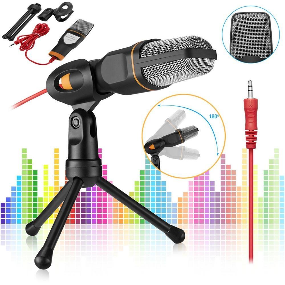 Metal USB Condenser Recording Microphone