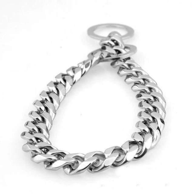 Big Hip Hop Chains Dog Collar 15mm