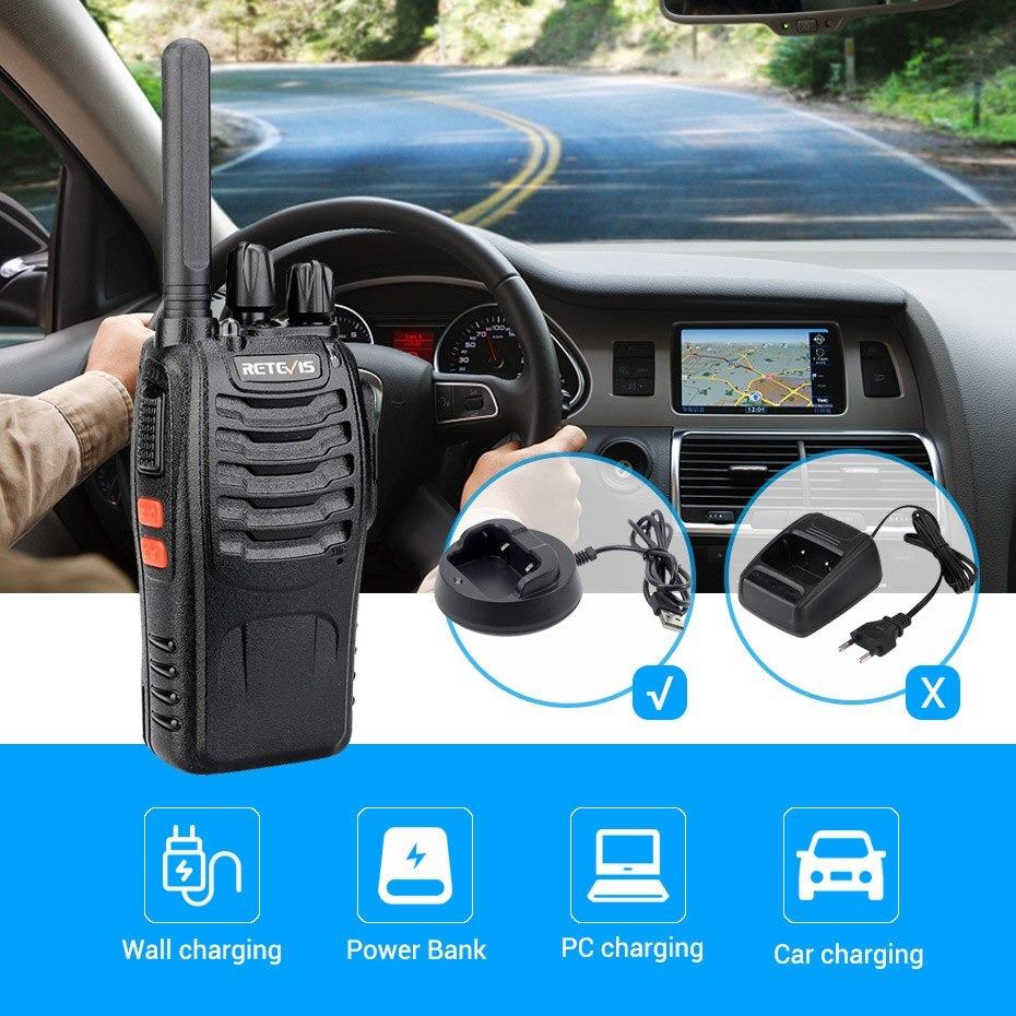 Radio Walkie Talkie 2 pcs USB Charging