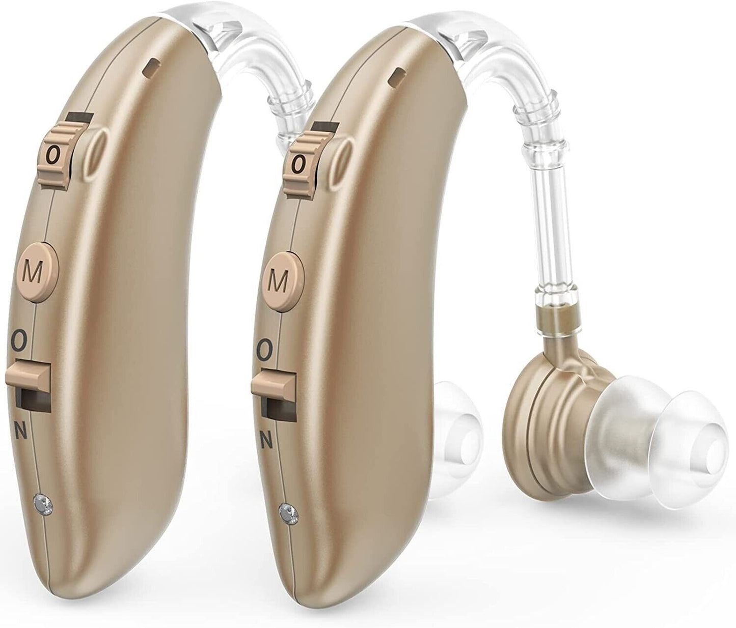 Rechargeable Digital Behind the Ear Hearing Aids BTE With Noise Reduction